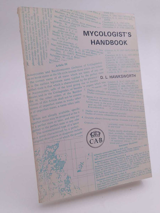 Hawksworth, David Leslie | Mycologist's handbook : an introduction to the principles of taxonomy and nomenclature in the...