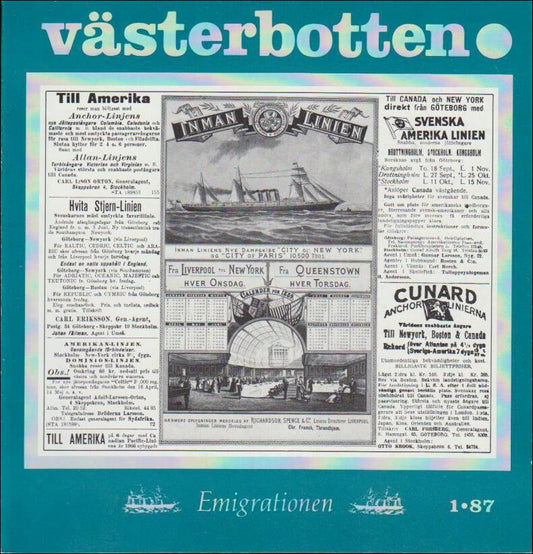 Västerbotten | 1987 / 1 : Emigrationen