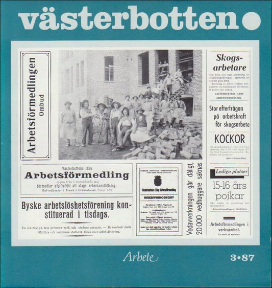 Västerbotten | 1987 / 3 : Arbete