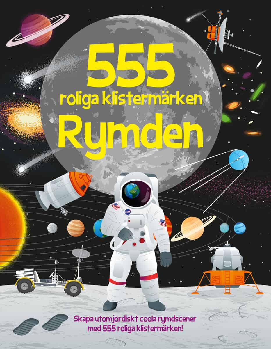 Graham, Oakley | 555 roliga klistermärken. Rymden