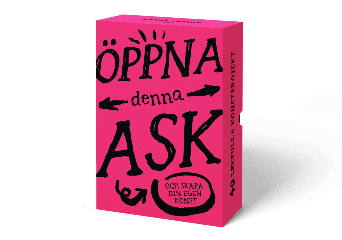 Öppna denna ask och skapa din egen konst : 40 lekfulla konstprojekt
