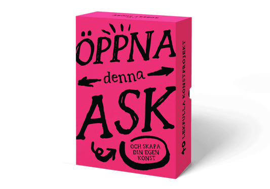 Öppna denna ask och skapa din egen konst : 40 lekfulla konstprojekt