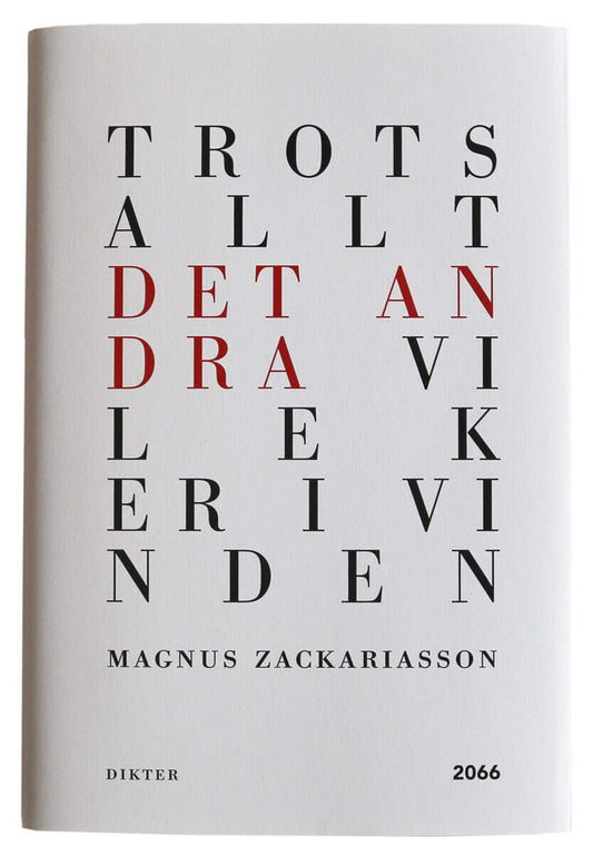 Zackariasson, Magnus | Trots allt det andra vi leker i vinden