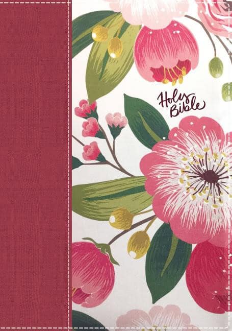 Patterson, Dorothy | Nkjv, womans study bible, cloth over board, pink floral, full-color, red le