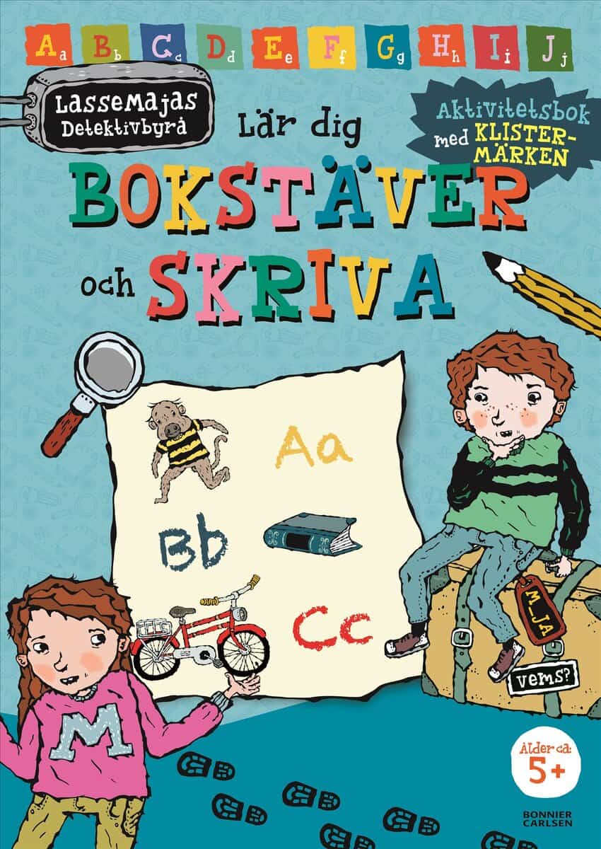 Widmark, Martin | LasseMajas detektivbyrå lär dig bokstäver och skriva