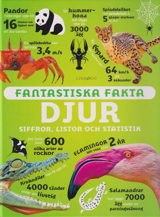 Mead, Richard | Claybourne, Anna | Potter, William | Fantastiska fakta. Djur : Siffror, listor och statistik