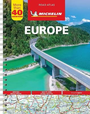 Michelin | Europe : Tourist and Motoring Atlas (A4-Spiral)
