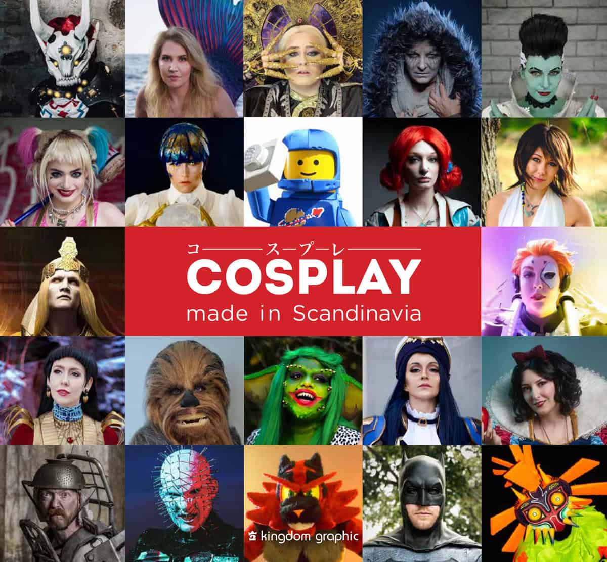 Mak, Kei | Pilerud, Henrik | Olsen, Lea | Eriksson, Linn | Cosplay made in Scandinavia