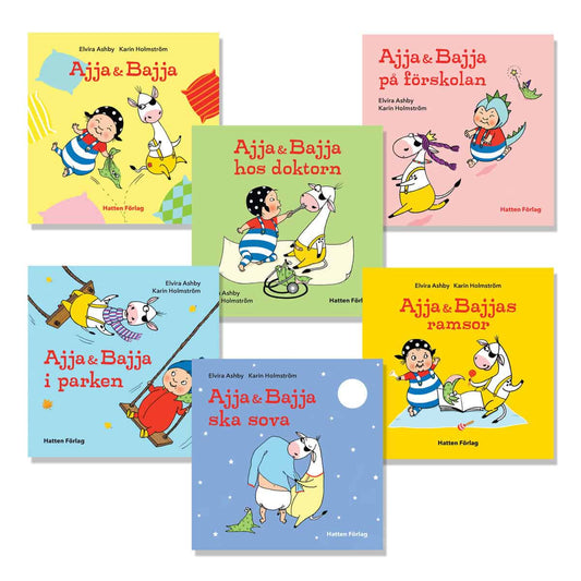 Ajja & Bajja : Språkstimulerande bokpaket
