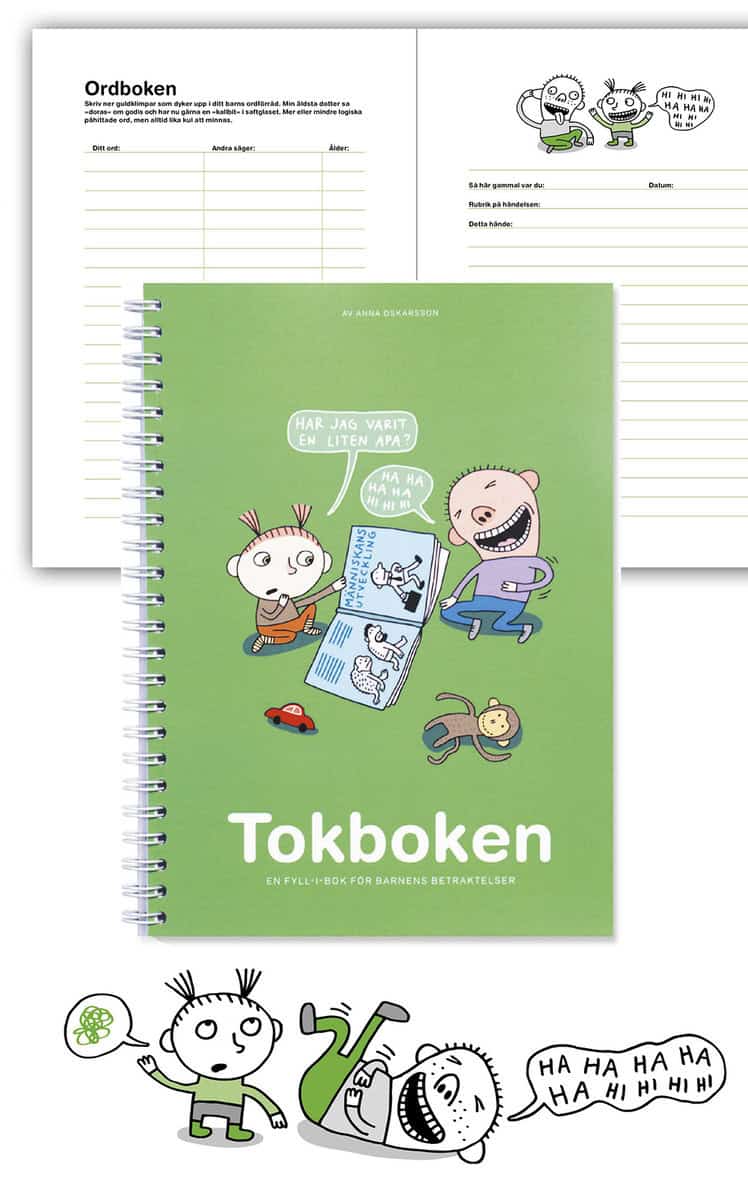 Oskarsson, Anna | Tokboken : En fyll-i-bok för barnens betraktelser