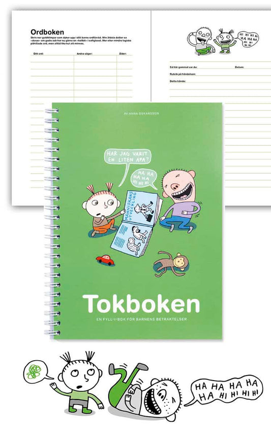 Oskarsson, Anna | Tokboken : En fyll-i-bok för barnens betraktelser
