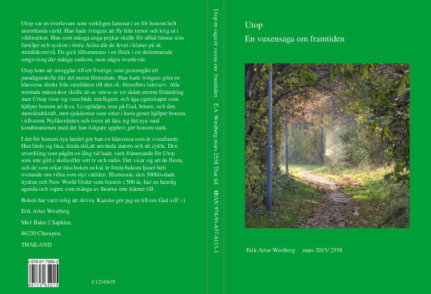 Westberg, Erik Artur | Utop : En saga för vuxna om framtiden