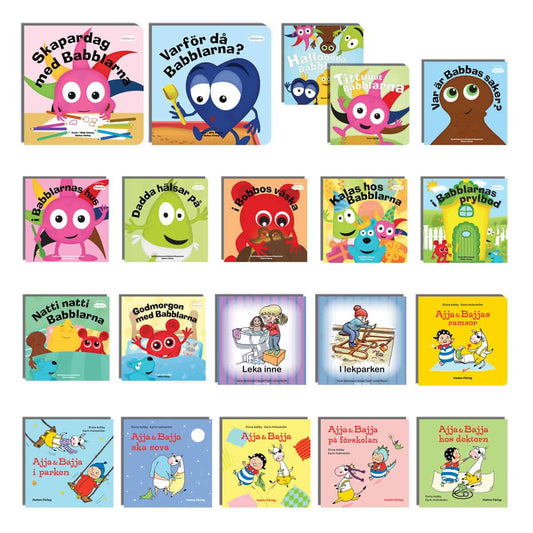 Språkstimulerande bokpaket 0-4 år