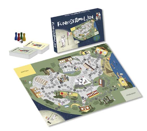 Pella, Anna | Funkisfamiljen : Ett spel för hela familjen