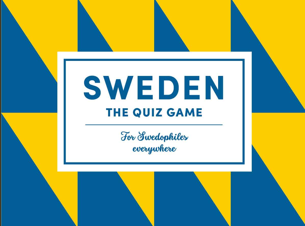 Bertteridge, Neil | Sweden : The quiz game