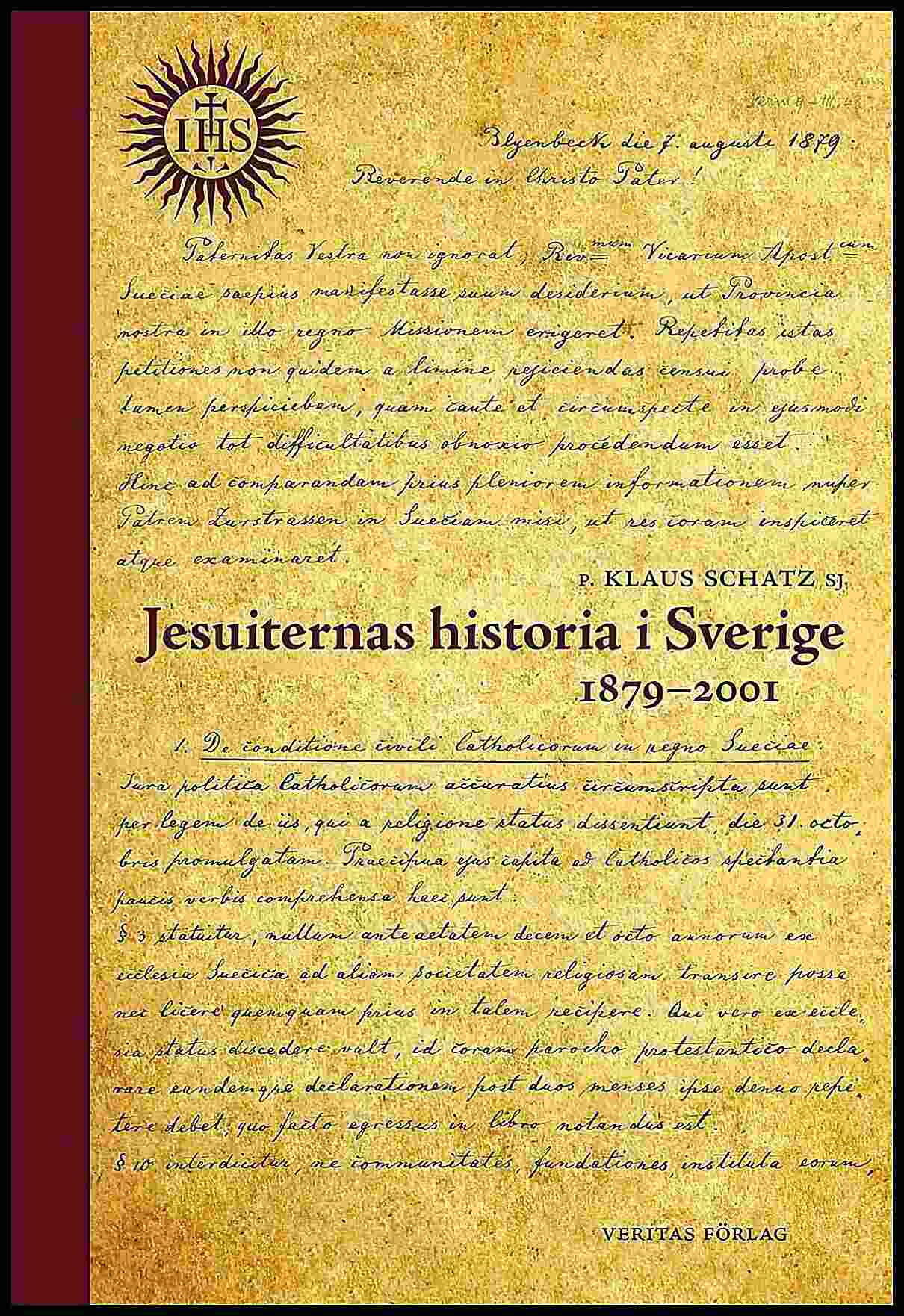 Schatz SJ, Klaus | Jesuiternas historia i Sverige 1879–2001