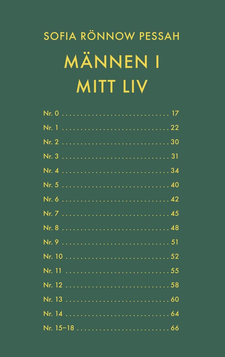 Rönnow Pessah, Sofia | Männen i mitt liv