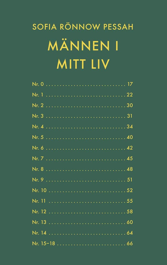 Rönnow Pessah, Sofia | Männen i mitt liv