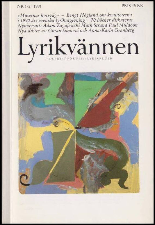 Lyrikvännen | 1991 / 1-2