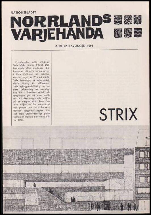 Norrlands varjehanda | 1967 : Artkitekttävlingen 1966