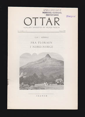 Rønning, Olaf I | Ottar. Fra floraen i Nord-Norge