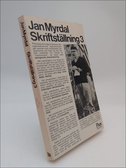 Myrdal, Jan | Skriftställning 3