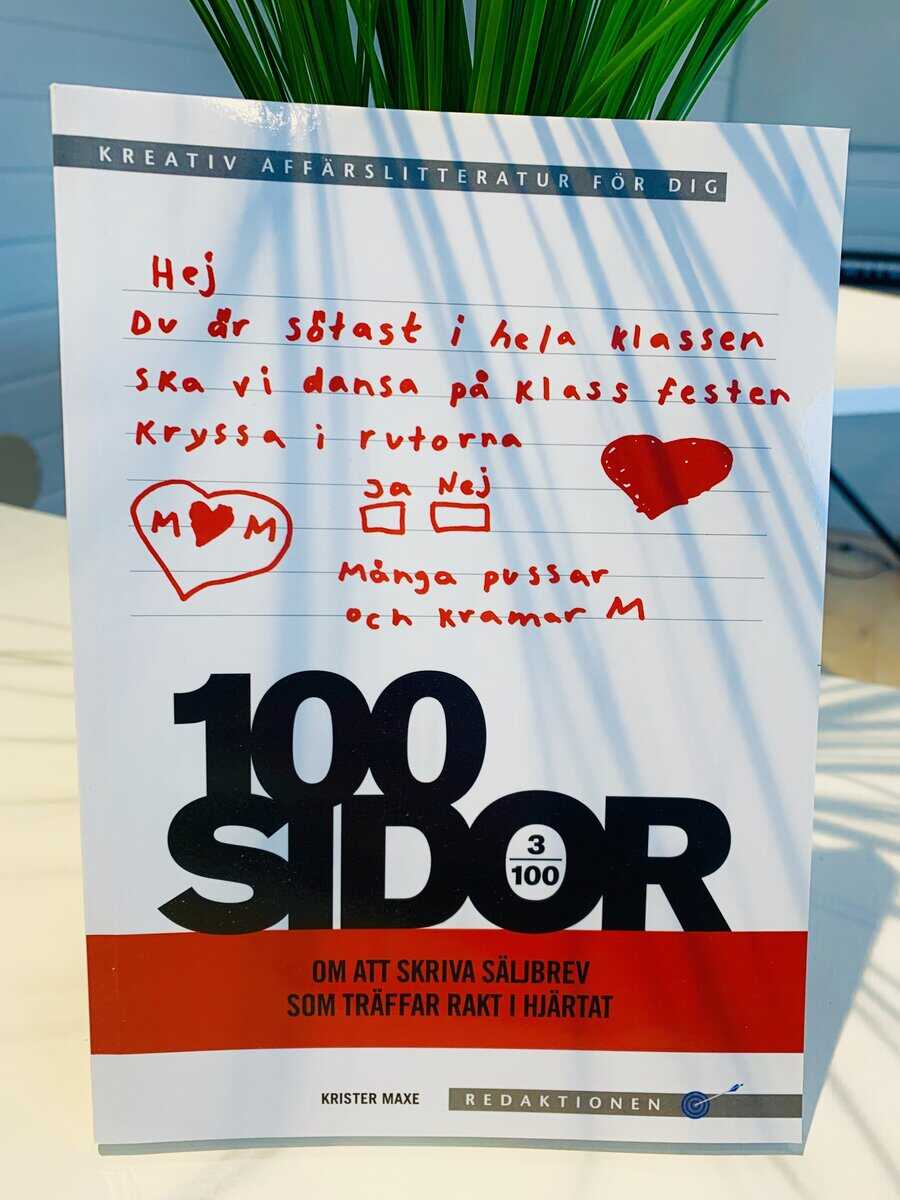Maxe, Krister | 100 sidor om att skriva säljbrev som träffar rakt i hjärtat