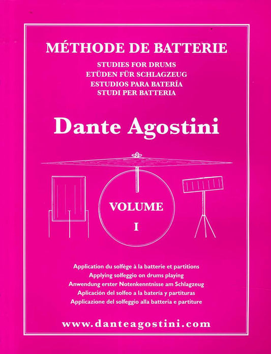 Agostini, Dante | Methode de Batterie vol 1