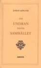 Asplund, Johan | Om undran inför samhället