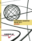Wedeen, Johan | Erlach, Mia | Autodesk Inventor Suite 2011 Studio