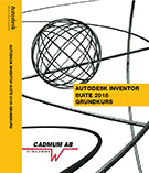 Wedeen, Johan | Autodesk Inventor 2018 Grundkurs