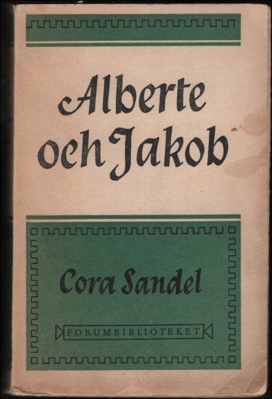 Sandel, Cora | Alberte och Jakob