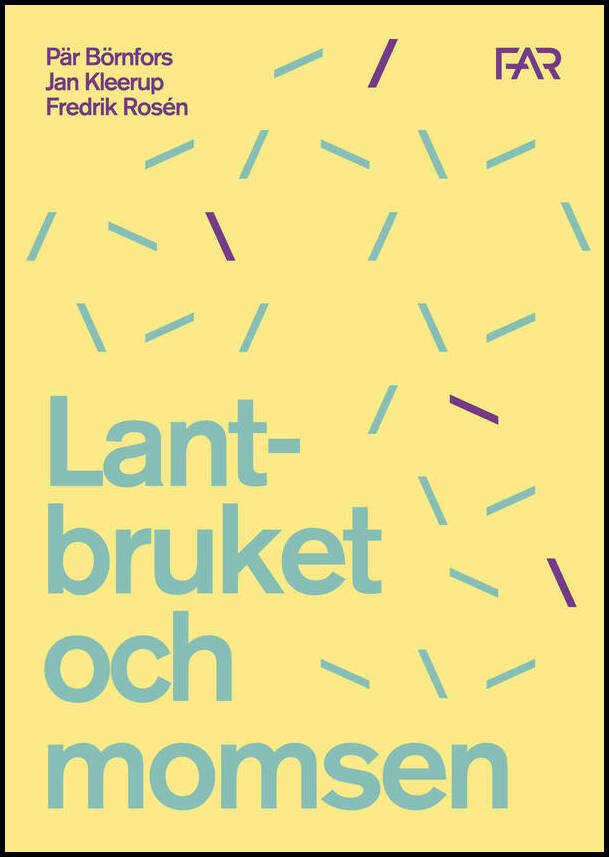 Börnfors, Pär | Lantbruket och momsen 2018