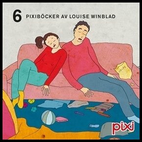 Winblad, Louise | 6 pixiböcker med 'Hej hej vardag'.