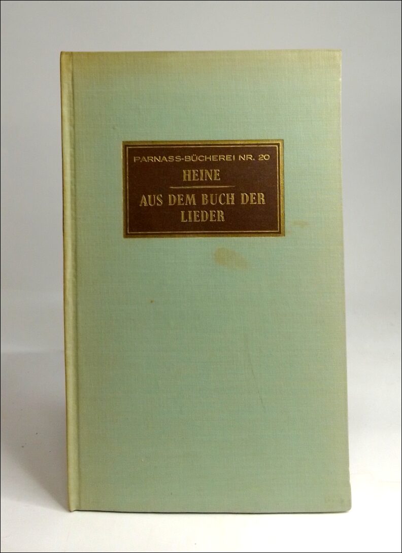 Heine, Heinrich | Aus dem buch der lieder