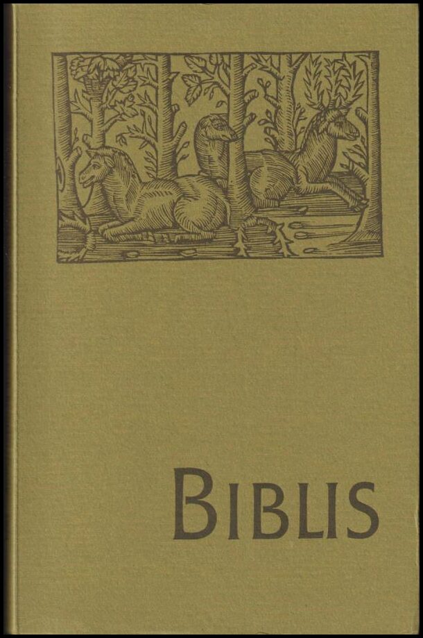 Biblis : årsbok utgiven av föreningen för bokhantverk | Året 1974