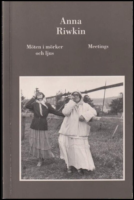 Riwkin, Anna | Anna Riwkin : Möten i mörker och ljus : meetings : Introduktion/introduction: Ulf Bergström