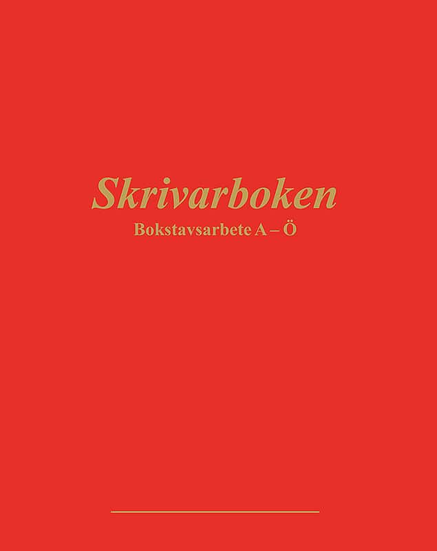 Hydén, Görel | Skrivarboken : Bokstavsarbete A-Ö