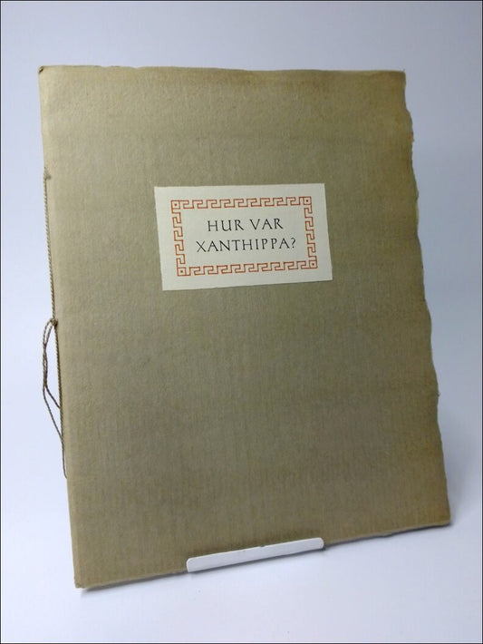 Ehnmark, Erland | Hur var Xanthippa?