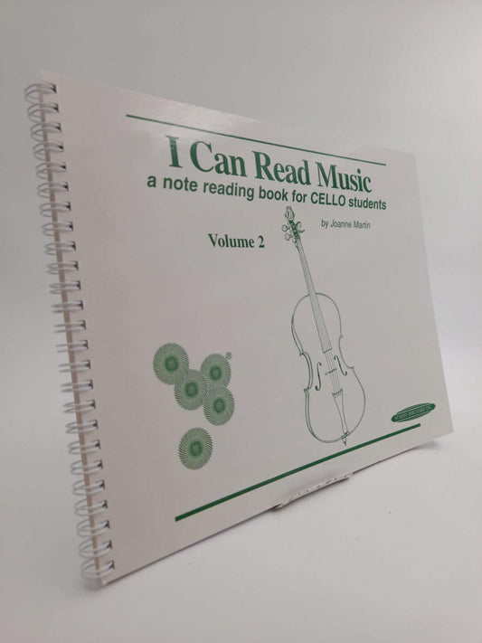 Martin, Joanne | I can read music : A note reading book for Cello students, Volume 2