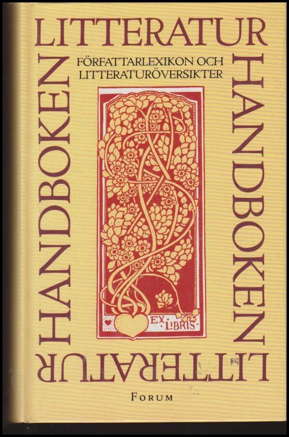 Dahlström, Britt (red. | Litteraturhandboken : Författarlexikonoch litteraturöversikter.
