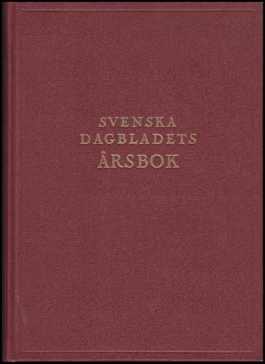 Svenska dagbladets årsbok : 1961