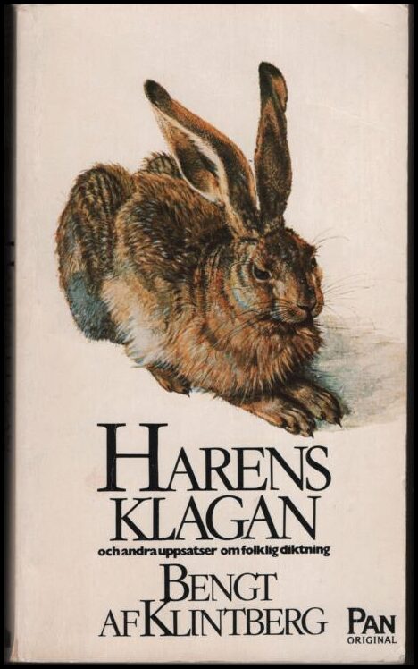 Klintberg, Bengt af | Harens klagan och andra uppsatser om folklig diktning