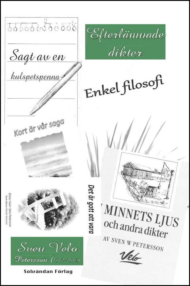 Petersson, Sven Velo | Efterlämnade dikter