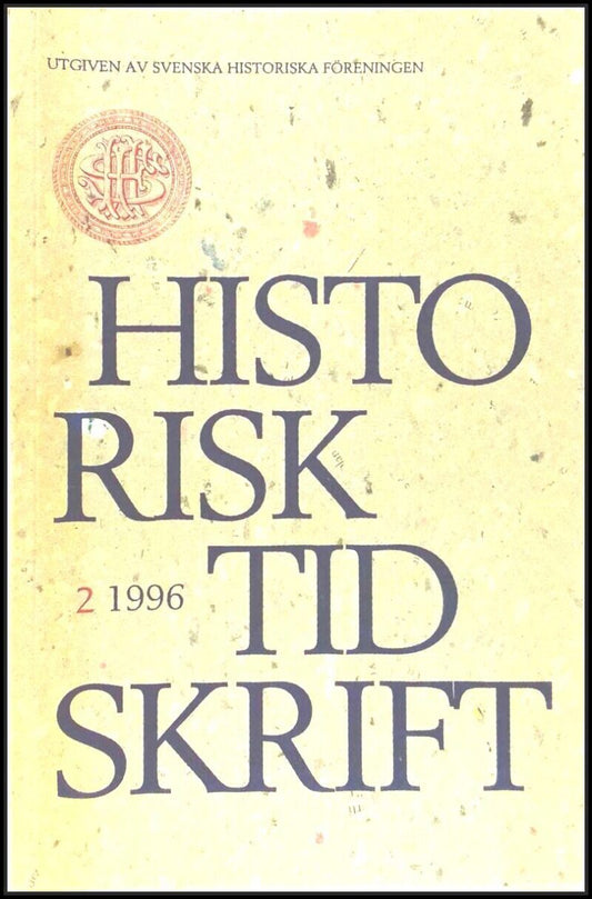 Historisk tidskrift | 1996 / 2