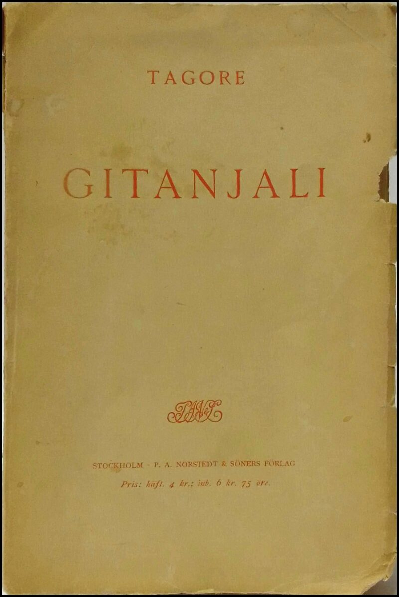 Tagore, Rabindranath | Gitanjali : Sångoffer