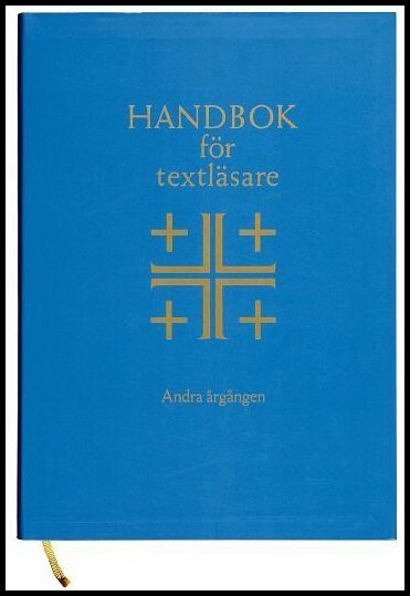 Simonsson, Gillis | Handbok för textläsare Årg. 2