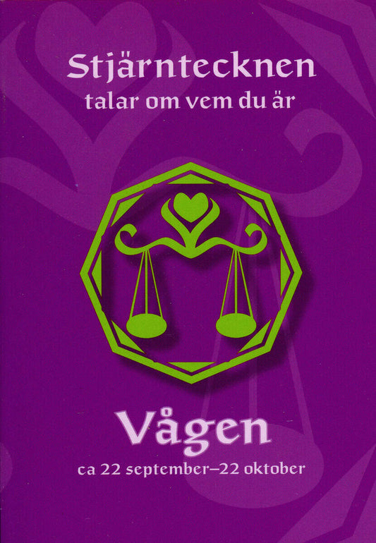Melin, Gisela | Stjärntecknen talar om vem du är : Vågen