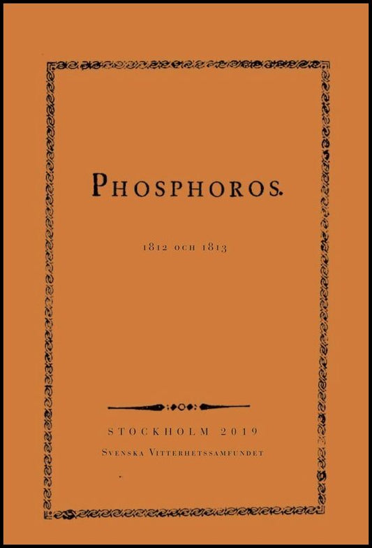 Phosphoros 1812 och 1813