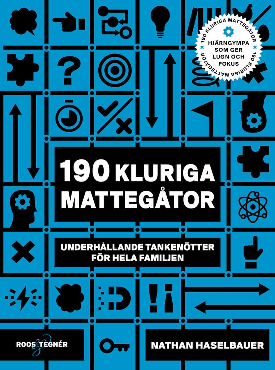 Haselbauer, Nathan | 190 kluriga mattegåtor : Underhållande tankenötter för hela familjen